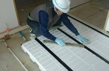 ネダマット施工